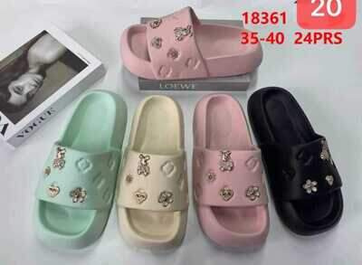 Klapki damskie 7A18361.MIX (35/40,24par)