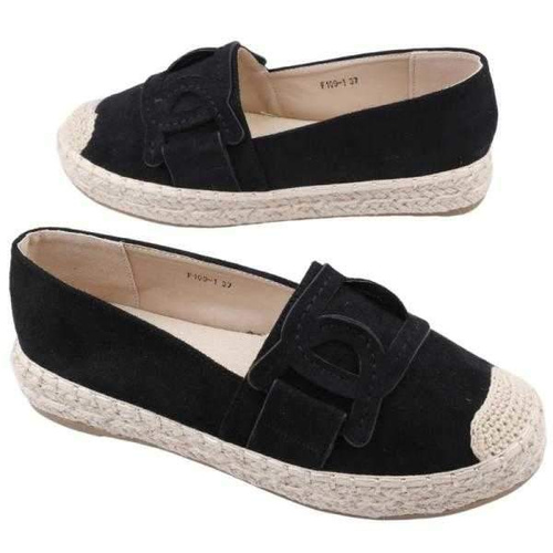 Balerinki damskie F109-1.BLACK (36/41,12par)