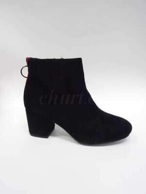 Botki damskie 7A2208-114.BLACK Ocieplane (36/41,12par)