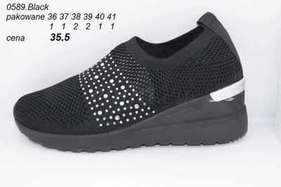 Botki damskie 7A0598.BLACK (36/41,8par)