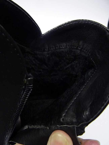 Botki damskie ocieplane 7ABL-53.BLACK (36/41,12par)