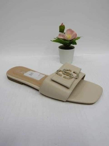 Klapki damskie 7AYU212.BEIGE (36/41,12par)