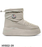 Botki damskie ocieplane HY852-39.D.BEIGE (36/41,12par)