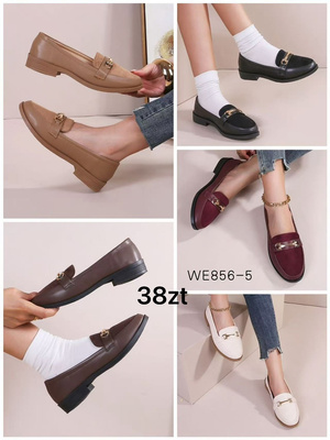 Półbuty damskie WE856-5.KOLORDOWYBORU (36/41,12par)