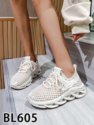 Buty sportowe damskie 7ABL605.BEIGE (36/41,12par)