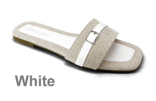 Klapki damskie  7AN75-60.WHITE (36/41,12par)