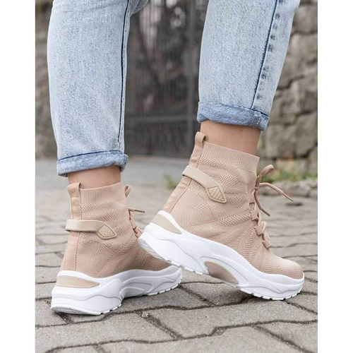 Buty sportowe damskie LA191.KHAKI (36/41,12par)