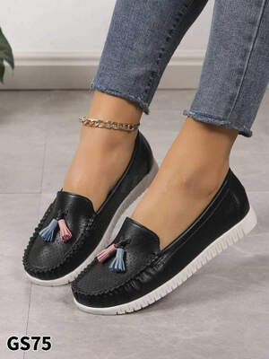 Balerinki damskie 7AGS75.BLACK (36/41,12par)