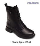 Botki damskie  7A216.BLACK  (36/41,8par)