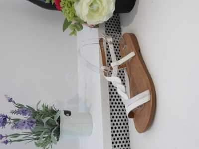 Sandały damskie 7A11-46.WHITE (36/41,12par)