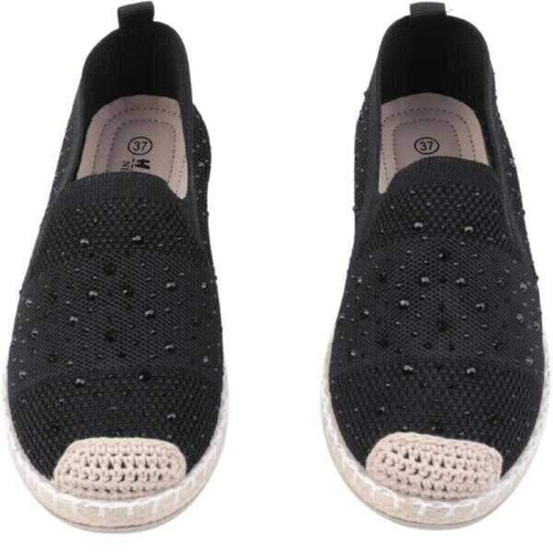 Balerinki damskie 7AF117-2.BLACK (36/41,12par)