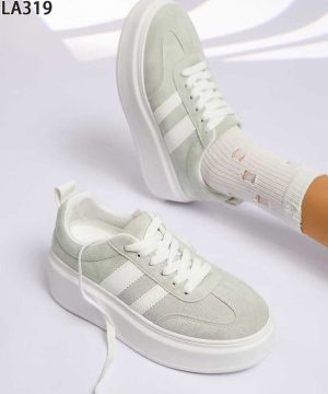 Buty sportowe damskie 7ALA319.GREEN (36/41,12par)