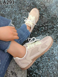 Buty sportowe damskie LA291.KHAKI (36/41,12par)