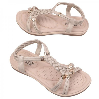 Sandały damskie DH22-6.GOLD (36/41,12par)