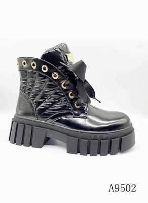 Botki damskie 7AA9502.BLACK (36/41,12par)