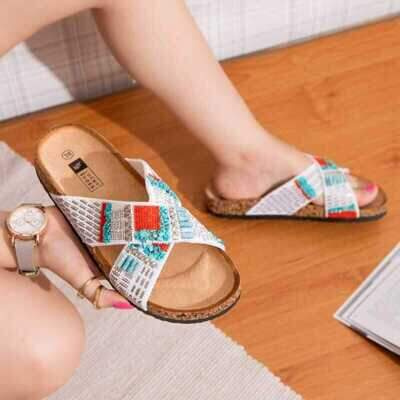 Klapki damskie 7ALS199.WHITE (36/41,12par)