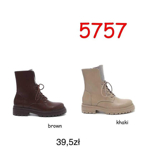 Botki damskie 7A5757.KOLORDOWYBORU (36/41,12par)