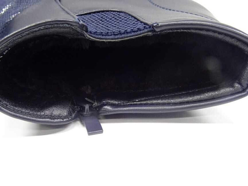 Botki damskie 7A8124-6.BLUE Ocieplane (36/42,12par)