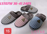 Kapcie damskie   7ALST07W.MIX   (36/41,24par)