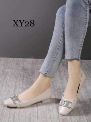 Balerinki damskie 7AXY28.BEIGE (36/41,12par)