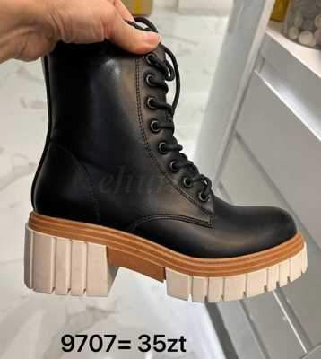 Botki damskie 7A9707.BLACK (36/41,12par)