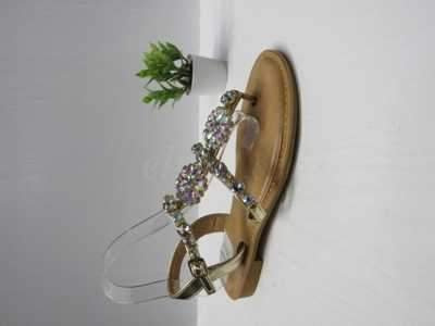 Sandały damskie 7ATZ142.GOLD (36/41,12par)