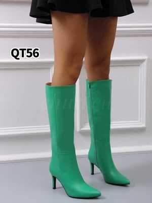 Kozaki damskie 7AQT56.GREEN Ocieplane (36/41,12par)