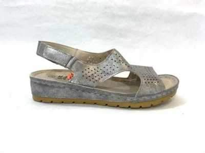 Sandały damskie DE42-8.DSILVER (36/41,8par)