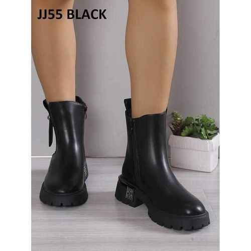 Botki damskie 7AJJ55.BLACK Ocieplane (36/41,12par)