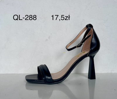 Sandały damskie QL-288.BLACK (36/41,12par)