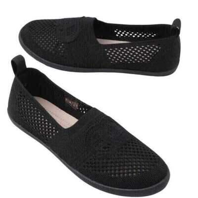 Balerinki damskie 7AF111AC-2.BLACK (36/41,12par)