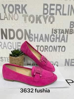 Balerinki damskie 7A3632.FUSHIA (36/41,12par)