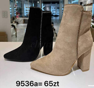 Botki damskie 7A9536A.BLACK (36/41,12par)