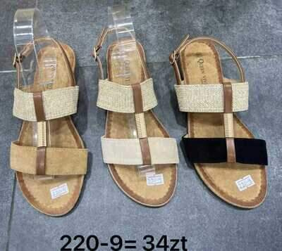 Sandały damskie 7A220-9.KOLORDOWYBORU (36/41,12par)