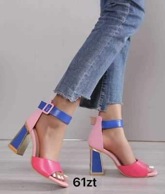 Sandały damskie 7A616.FUSHIA (36/41,12par)