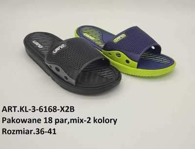 Klapki damskie 7A6168-X2B.MIX (36/41,18par)