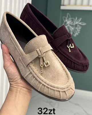 Mokasyny damskie 1888.KOLORDOWYBORU (36/41,12par)