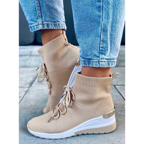 Buty sportowe damskie BO-905.KHAKI (36/41,12par)