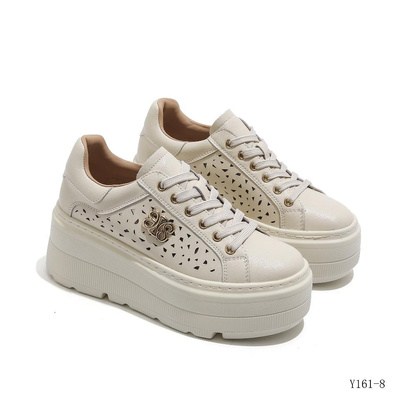 Buty sportowe damskie 7AY161-8.BEIGE  (36/41,12par)