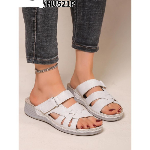 Klapki damskie HU521.BEIGE (36/41,12par)