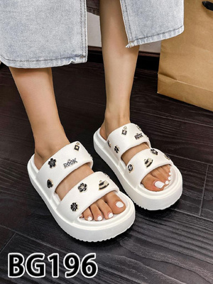 Klapki damskie 7ABG196.WHITE (36/41,12par)