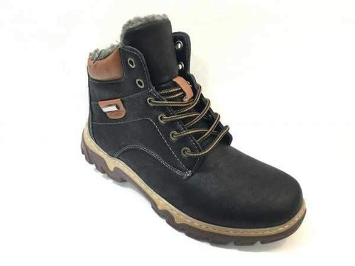 Trzewiki damskie B203A-1.BLACK/BROWN (36/41,8par)