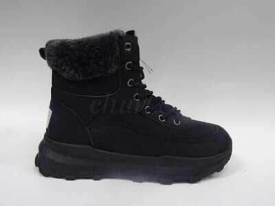 Trzewiki damskie 7A9135-21.BLACK/BLACK (36/41,12par)