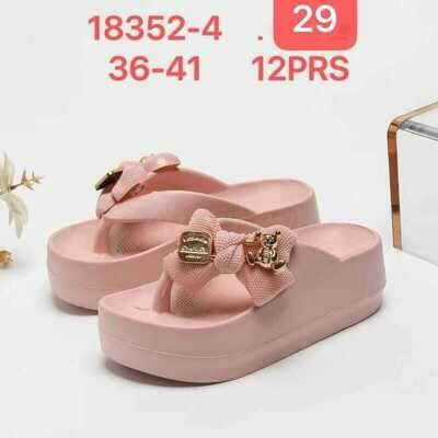 Klapki damskie 7A18352-4.PINK (36/41,12par)