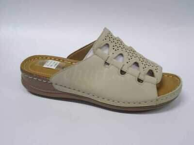 Klapki damskie 7A6927-1.BEIGE (36/41,12par)
