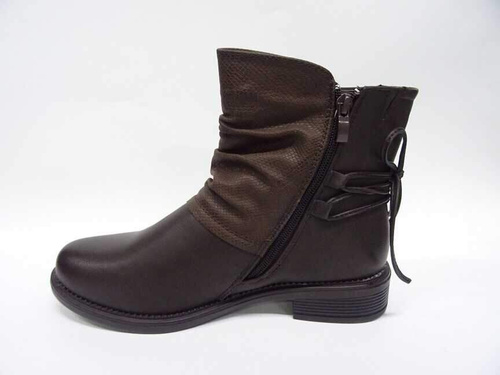 Botki damskie 7A27585-2.BROWN (36/42,12par)