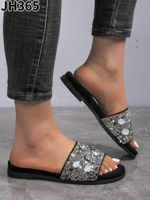 Klapki damskie 7AJH365.BLACK (36/41,12par)