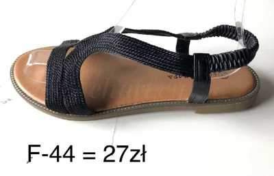 Sandały damskie 7AF-44.BLACK (36/41,12par)