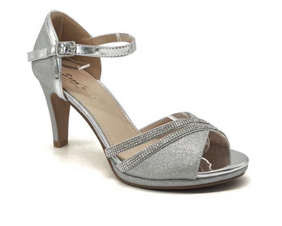 Sandały damskie  7AAN-13.SILVER  (36/41,12par)