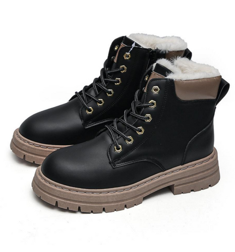 Trzewiki damskie 7ATL227-1.BLACK (36/41,12par)